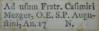 Exlibris aus der Diözesanbibliothek Salzburg