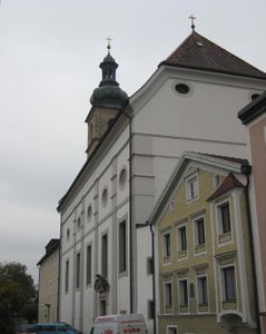Ehemalige Kirche (und Kloster) der Augustiner-Eremiten in Tittmoning