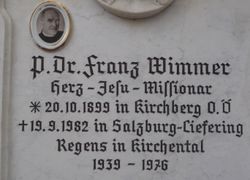 Gedenktafel in Maria Kirchental